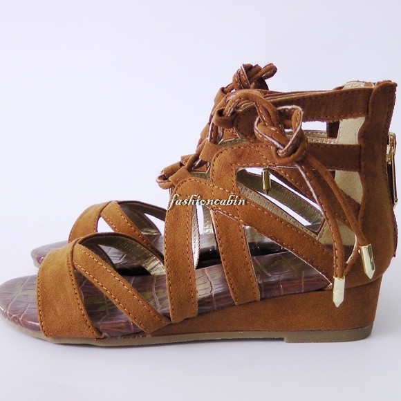 NEW Sam Edelman Danica Lace-up Sandal - Picture 2 of 8